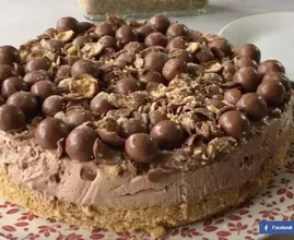 Rezept: Malteser Nutella Käsekuchen.