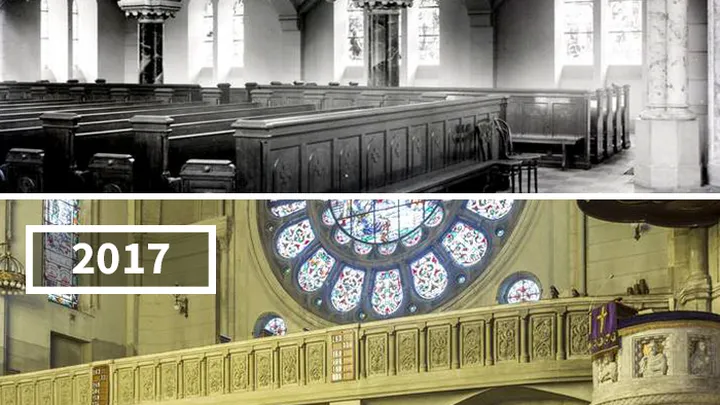 These photo's were taken 100 years apart and it's crazy how much the world has changed!