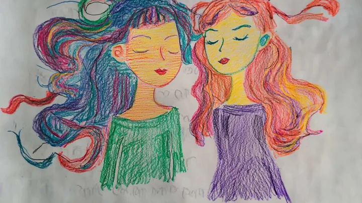 Menina conta aos pais que tem um gêmeo na escola. No dia seguinte, o pai pede o divórcio