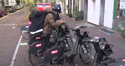 Geen nieuwe locaties voor flitsbezorgbedrijven in Amsterdam