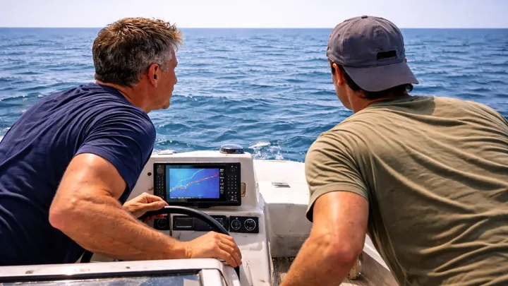 Um barco quase os atingiu no meio do oceano - o que eles encontraram a bordo os fez agir imediatamente