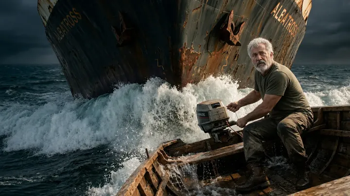My Fishing Boat’s Engine Died Right in Front of a Drifting 500-Foot Ghost Ship, Then This Happened… 
