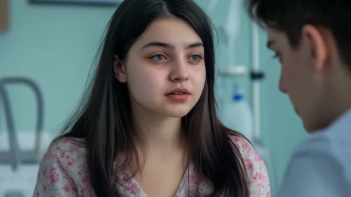 Depois de sua cesariana, ela notou uma cicatriz estranha. Quando ela perguntou ao médico sobre isso, o rosto dele ficou pálido