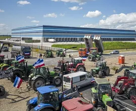 Boerenblokkades leiden tot veel lege schappen in supermarkten