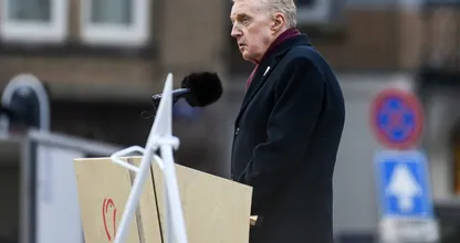 Toespraak André van Duin bij dodenherdenking maakte veel indruk