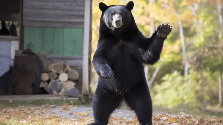 Bear Waves To Family Every Morning - One Day Dad Follows Him And Makes A Strange Discovery