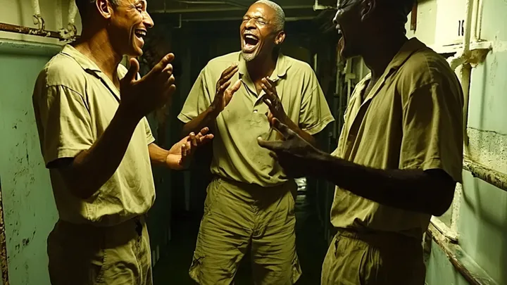 Una banda caribeña sube a bordo de un crucero justo antes de partir, ¡pero no contaban con este valiente veterano!