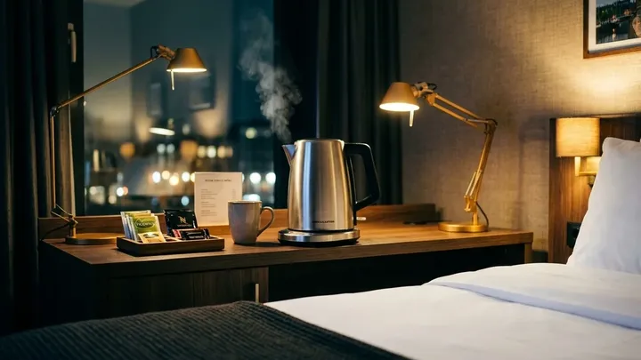 Benutzen Sie niemals den Wasserkocher in Ihrem Hotelzimmer - der Grund dafür könnte Sie erschrecken