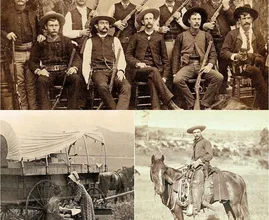 Ongelooflijke foto's van het Wilde Westen