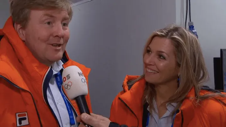 Dít is het resultaat van de selfie die het koningspaar maakte
