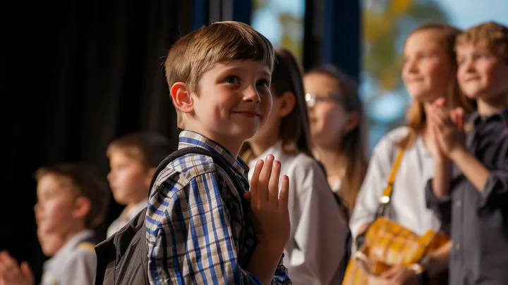Een jongen ruikt iets vreemds in de schoolbus, kijkt één keer naar de chauffeur en belt 911