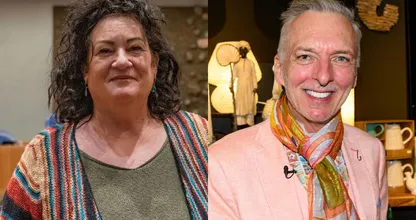 Wacht, wat? Caroline van der Plas en Martien Meiland zijn familie van elkaar
