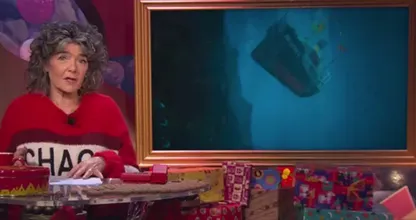 Gezonken pakjesboot in Sinterklaasjournaal zorgt voor emotionele kijkers