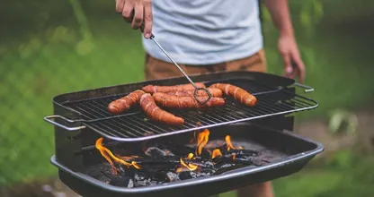 This is how you get the smell of smoke out of your clothes after a barbecue