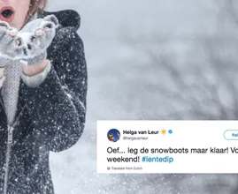 Helga van Leur vertelt ons wat we niet wilden horen: de winter komt tóch nog terug