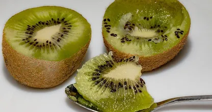This is why you should always eat a kiwi WITH the skin!