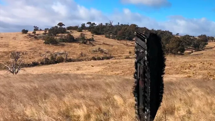 A Mysterious Large Object From Outer Space Crashed On A Sheep Farm In Australia 