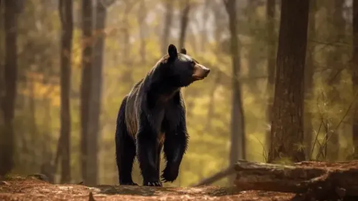 Urso acena para a família todas as manhãs - um dia, o pai faz uma descoberta chocante