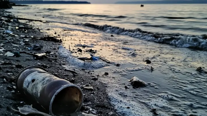 Frau folgt Wolf ins Meer, nachdem er sich ihr am Strand genähert hat - was sie fand, brach ihr das Herz