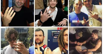 DIT is waarom duizenden mannen op de wereld in oktober één van hun nagels lakken! Stuk voor stuk toppers!