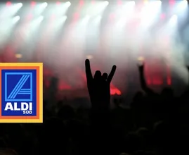 Rock Fans machen sich über diese Werbung im neuen ALDI-Prospekt lustig!