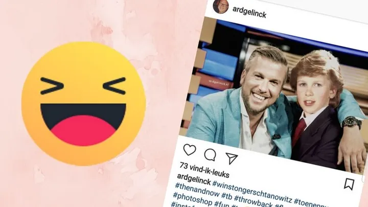 Geweldig: deze Instagrammer photoshopt BN'ers naast hun vroegere zelf!