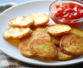 Knusprige Kartoffelscheiben so wie aus dem Restaurant? Mit diesem Trick funktioniert's!