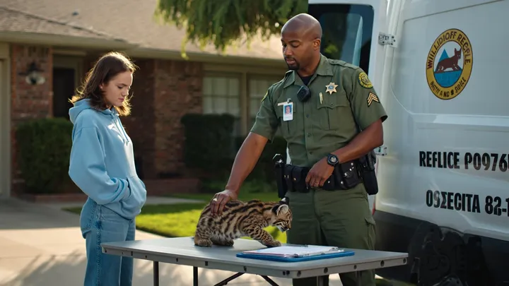 Kitten Found in Backyard Turns Out to Be Something Else Entirely