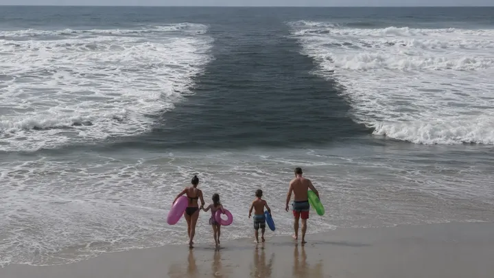 Si ves olas cuadradas en el mar, sal del agua inmediatamente