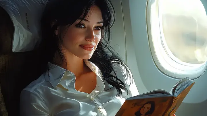 Mulher cede assento de avião para veterano e fica pálida ao descobrir quem ele realmente é!