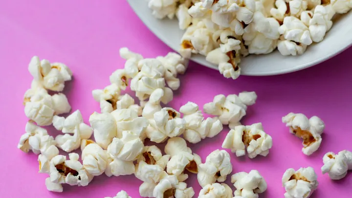 Is popcorn considered to be a healthy snack?