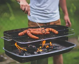 This is how you get the smell of smoke out of your clothes after a barbecue