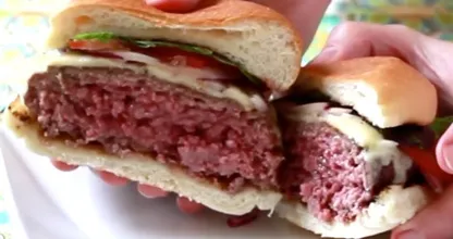 Warning: this is why you shouldn't eat a burger that's still red in the middle!