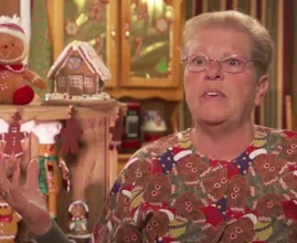 La obsesión se sale de control: esta mujer quiere vivir en una casa de pan de jengibre.