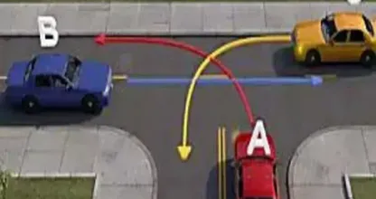 Which car has the right of way? Not many people know!