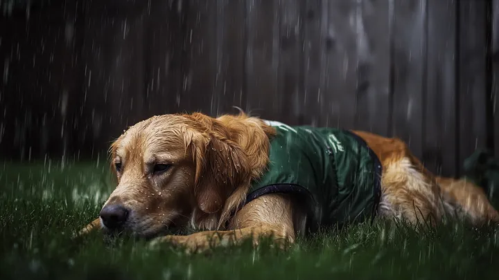 Woman Finds Dog In Backyard – What Happened Next Brought Her to Tears!