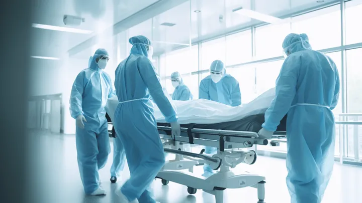 3 Weken na de geboorte van een tweeling voelde moeder zich ziek - toen de dokter de echo zag, zei hij: "Het spijt me"