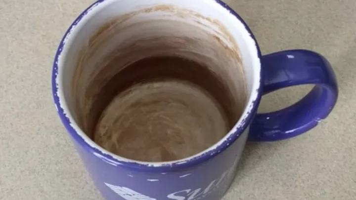 Removing coffee stains from mugs is the easiest thing in the world if you use THIS trick!