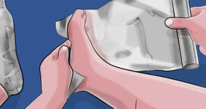 Envelopper une feuille d'aluminium autour de vos pieds? Si vous lisez ceci, vous allez tout de suite vouloir le faire!