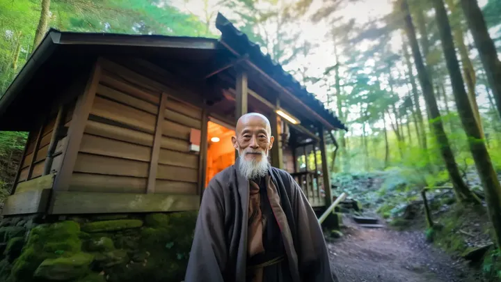 Inside a Free Tiny House in Japan - This 82-Year-Old Man's Home Will Leave You Breathless