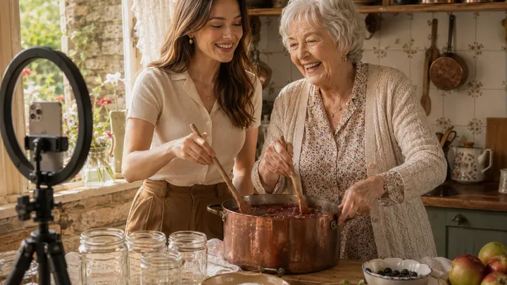 Guardate come questa nonna riesce a sconfiggere gli influencer che usano il suo cottage come sfondo senza il suo consenso..