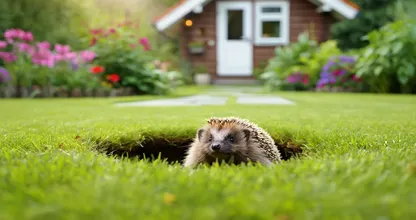 Hedgehog Keeps Digging Up Man’s Garden – You Won't Believe Why