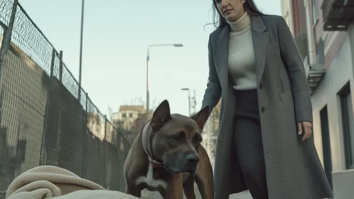 Cão chorando se recusa a deixar seu cobertor. Mulher liga imediatamente para o 911 quando vê o que ele está guardando