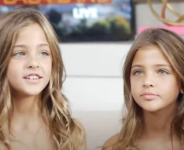 Así son las gemelas más bellas del mundo en la actualidad