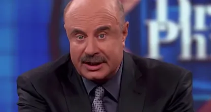 So sah Dr. Phil früher aus. Wow!