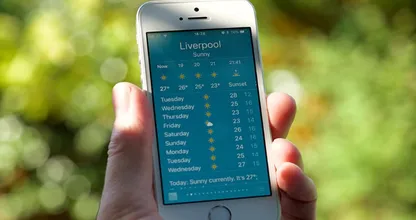 Meevallertje: 'Weer-apps lijken vaak te negatief'