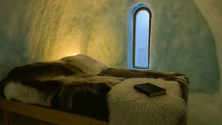 He Built His Dream Home Inside an Iceberg — Take a Peek Inside