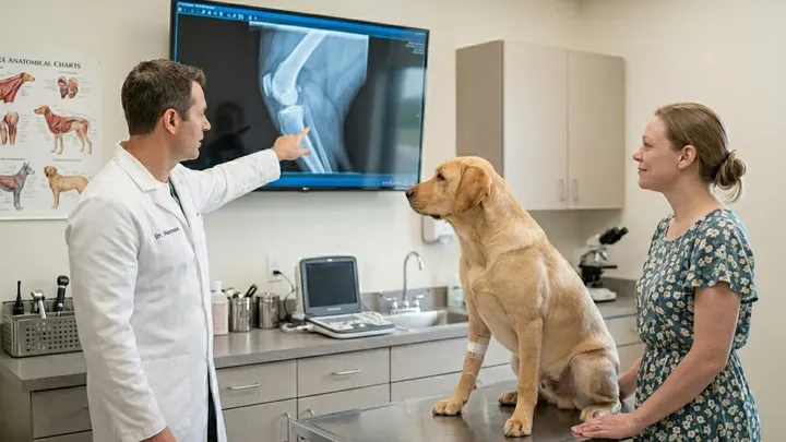 De dierenarts zei dat het wel goed zou komen met haar hond — maar later ontdekte de spoedkliniek deze angstaanjagende waarheid…