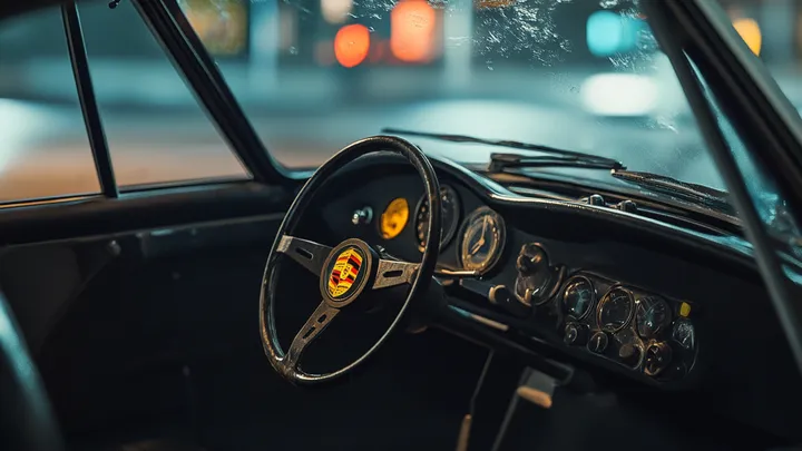 Feuerwehrmann kauft den alten Porsche der Witwe und findet das, was ihr Mann vor 46 Jahren zurückgelassen hat