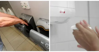 Was ist hygienischer? Papier- oder Lufthandtrockner? 